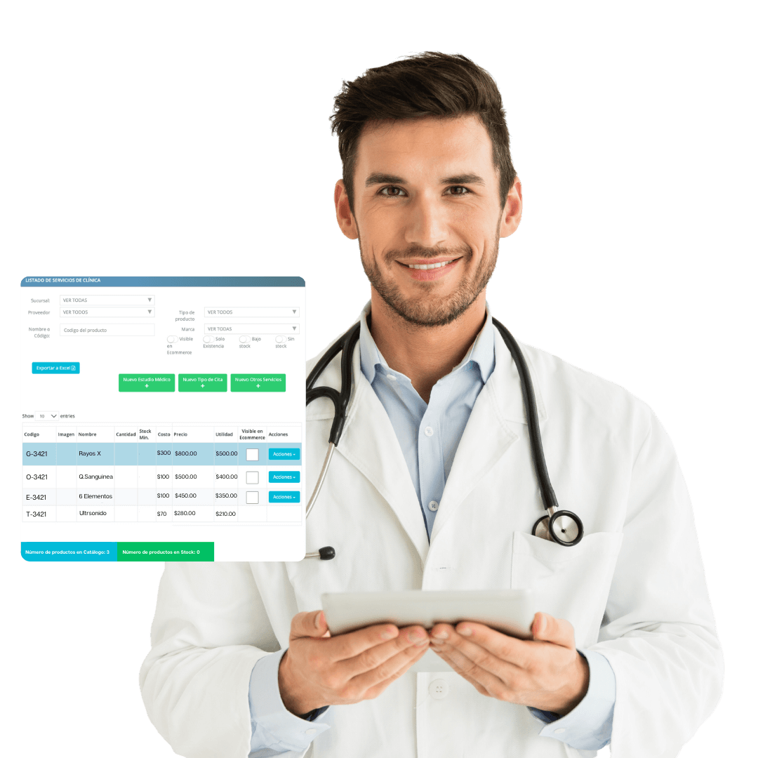 srvicios medicos clinicas concrad sistema administrativo para tu negocio